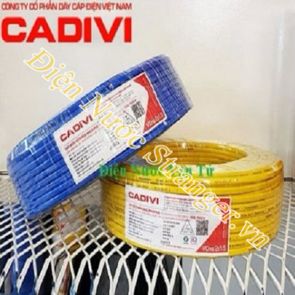 DÂY ĐIỆN CADIVI VCMO 2X1.5