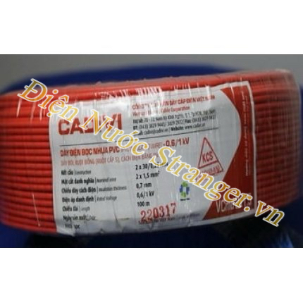 DÂY ĐIỆN CADIVI VCMD 2X1.5