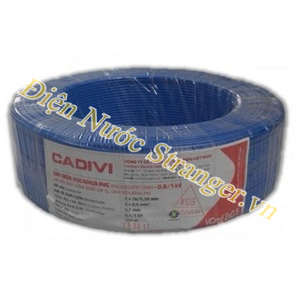 DÂY ĐIỆN CADIVI VCMD 2X0.5