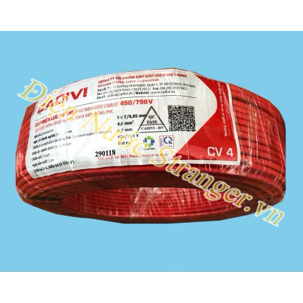 DÂY CÁP ĐIỆN CADIVI CV 4.0