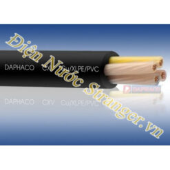 DÂY CÁP ĐIỆN LỰC lÕI ĐỒNG CÁCH ĐIỆN XLPE CXV - 0,6/1KV DAPHACO