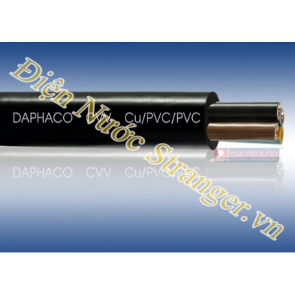 DÂY CÁP ĐIỆN LỰC lÕI ĐỒNG CVV 300/500V DAPHACO