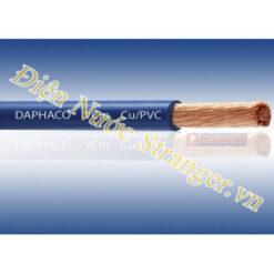 DÂY CÁP ĐIỆN MỀM ĐƠN, LÕI ĐỒNG, CÁCH ĐIỆN PVC VCM DAPHACO