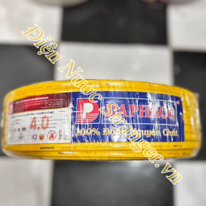 DÂY CÁP ĐIỆN DAPHACO CV 4.0